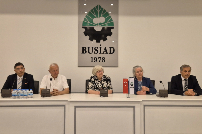 Küresel ısınma ve organik tarım BUSİAD Evi’nde konuşuldu
