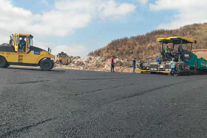 Kocaeli Büyükşehir’den İzaydaş’a yol bakım dokunuşu