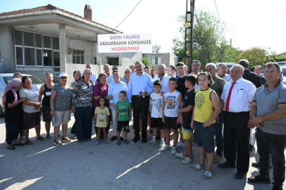 Edirne Valisi Sezer’den Enez’de kırsal ziyareti