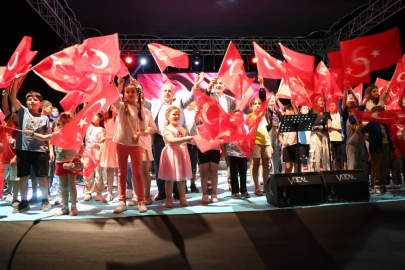 Kayseri Talas'ta Zafer coşkusu yaşanıyor