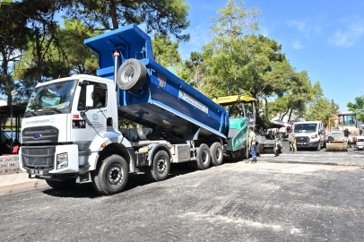 Manisa Kırkağaç’a 5 bin ton sıcak asfalt seriliyor