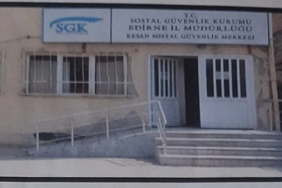 SGK’nın bu binası Keşan’a yakışmıyor! Yeni bina bir an önce yapılmalı
