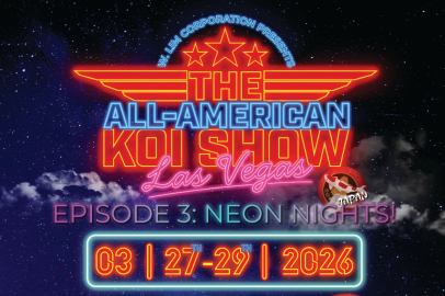 All American Koi Show 2026: Koi dünyasının en prestijli yarışması Las Vegas'a dönüyor