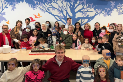 Bursa LÖDER’den lösemili çocuklara renkli yılbaşı partisi