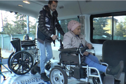 Kayseri Kocasinan'dan engellilere yüz güldüren hizmet