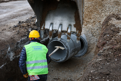 Sakarya Karakamış'ta yağmur suyu altyapısı yeni hat ile güçleniyor
