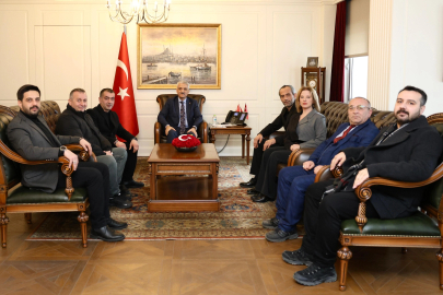 Düzce Gazeteciler Cemiyeti'nden Vali Makas’a ziyaret