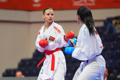 Milli sporcunun emeği altın madalya ile taçlandı