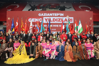 Gaziantep’in genç yıldızları ödüllerle onurlandırıldı