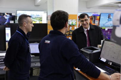 Kütahya'da Başkan esnaf ve vatandaşlarla buluştu