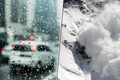 Meteoroloji’den çığ ve yağış uyarısı