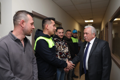 Bursa Nilüfer'de geleneksel bayramlaşma