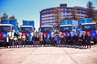 Trabzon'da Büyükşehir Belediyesi araç filosunu güçlendiriyor