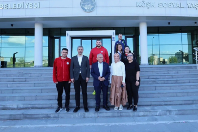 Köşk Sosyal Yaşam Merkezi Başkan Büyükkılıç'ı ağırladı